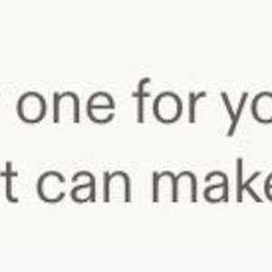 May include: Text on a light background reads, "I hope you'll try one for yourself and see the difference it can make!" with a yawning face emoji and a sleeping face emoji with "Z" symbols.