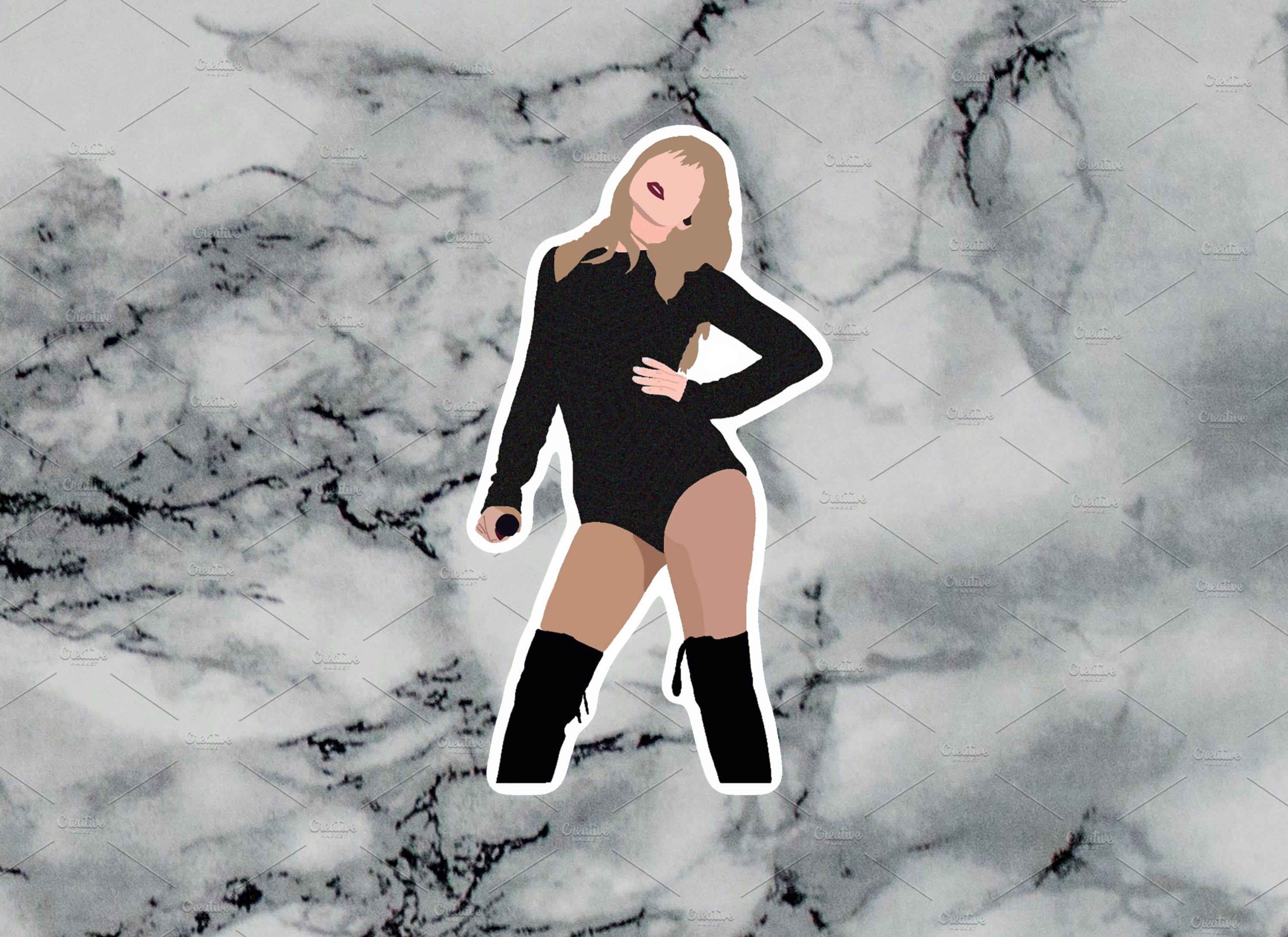 Taylor Swift Inspired Sticker - Etsy