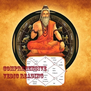 Lettura completa del tuo grafico astrologico vedico