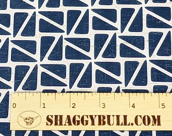 Leather Backed Cork Wedges Navy 8"x10", 4"x6" (Cork Applied to Real Genuine Cowhide Leather) 4-5oz / 1.8-2mm