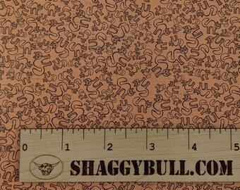 Leather Backed Cork Halloween Cats 8"x10", 4"x6" (Cork Applied to Real Genuine Cowhide Leather) 4-5oz / 1.8-2mm