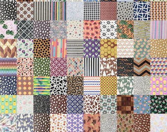 Leather Backed Cork Mystery Pack / Surprise Pack (Five 4"x6" Sheets) (Cork Applied to Real Genuine Cowhide Leather) 4-5oz / 1.8-2mm