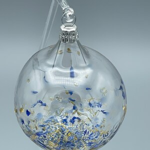 Handblown Glass Ornament / Suncatcher