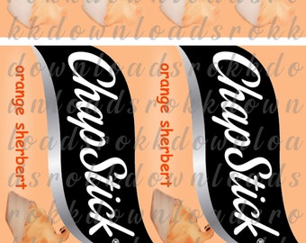 Chapstick Orange Sherbert Download Svg File