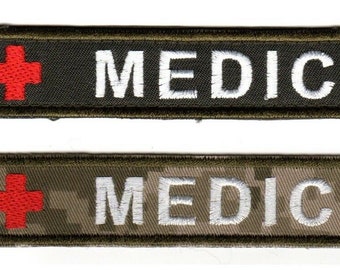 Army Medical Cross Patch Medic First Aid Olive Paramedic Camouflage