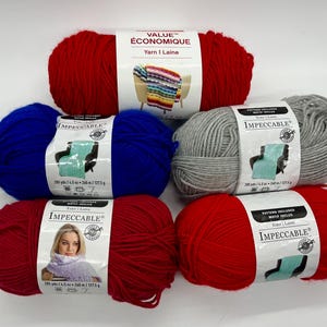 YARN DESTASH pudełko na skrawki akrylowe (5 motków)