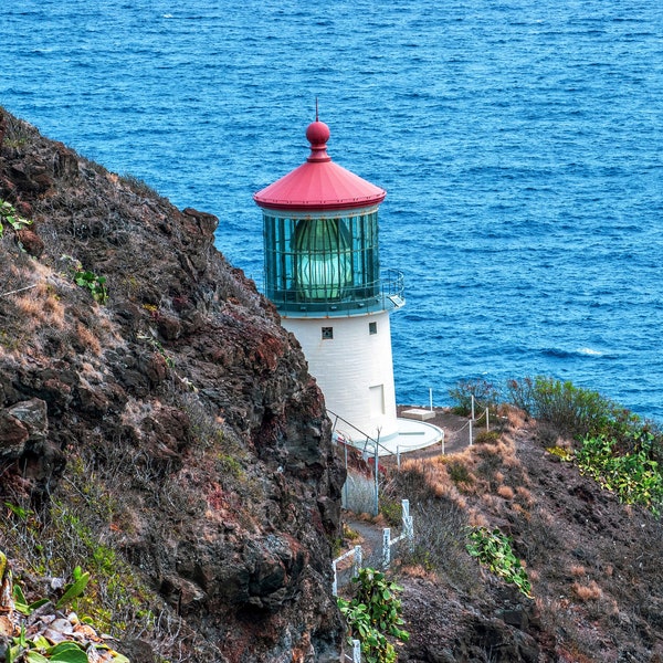 Lighthouse, Makapuu Point, Oahu, Hawaii, fichier jpeg, télécharger