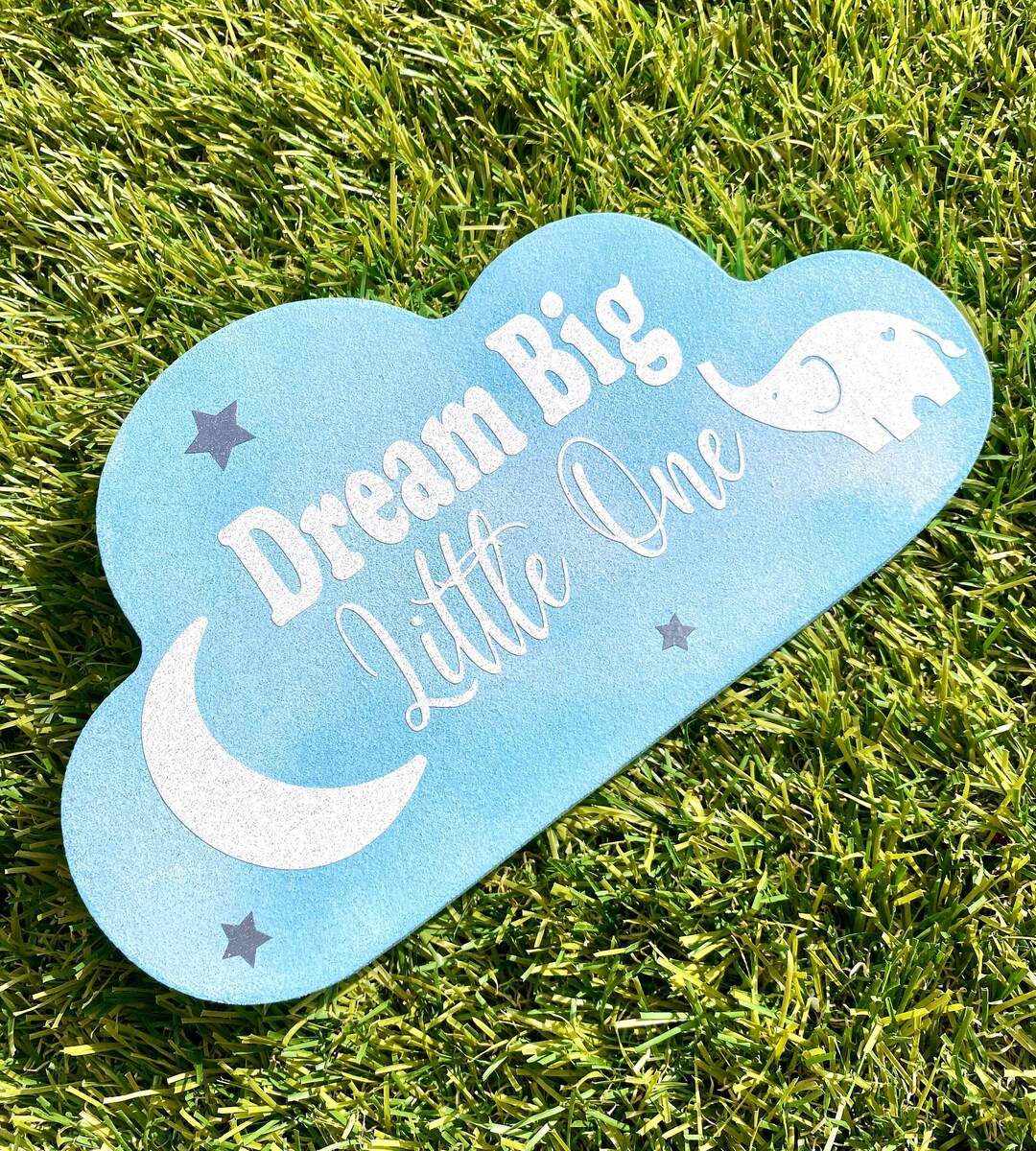 Wooden Cloud Nursery Decor // Nursery Shelf Decoration Baby Etsy UK