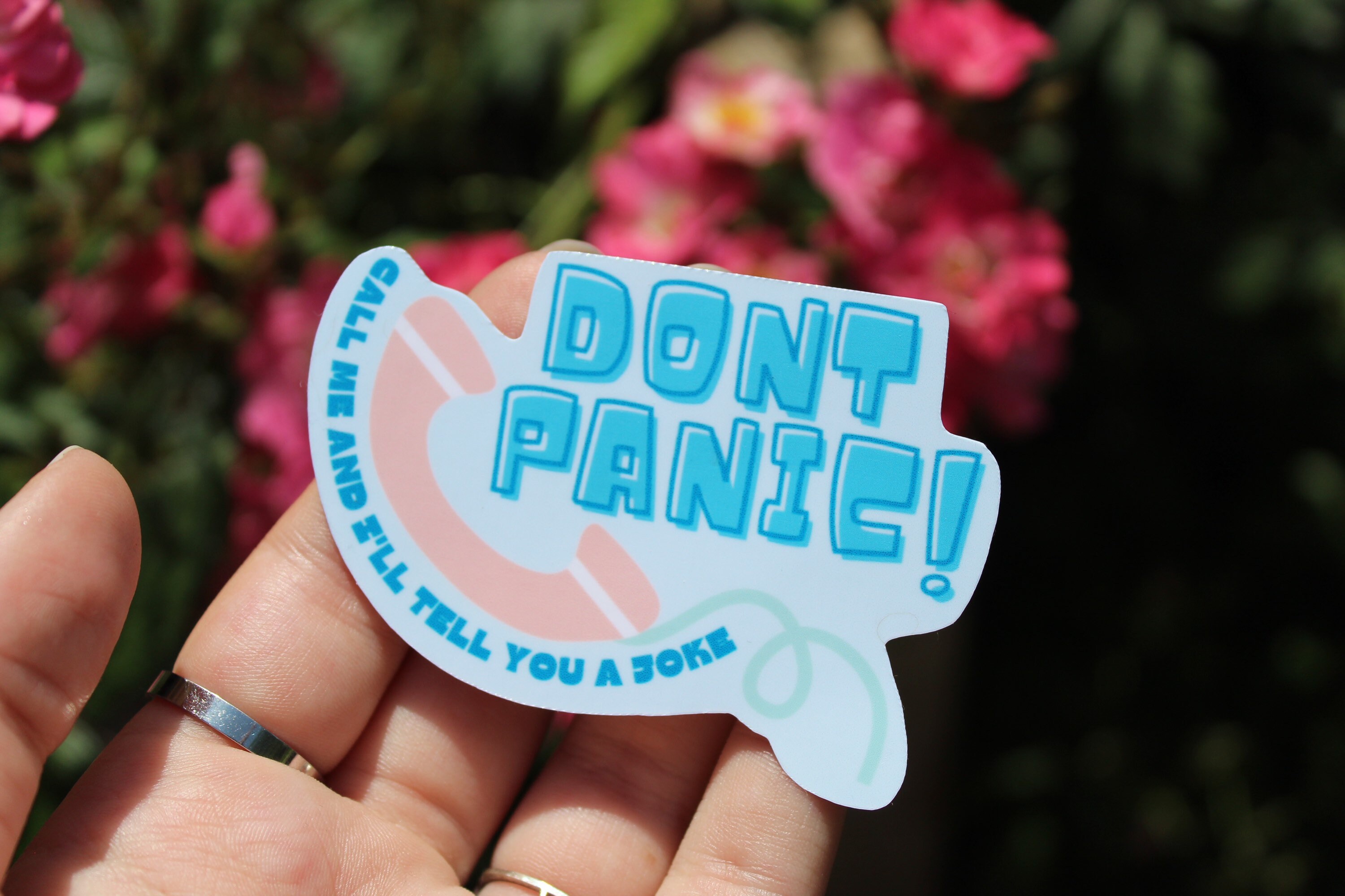 Dont Panic Bo Burnham Inside Inspired Vinyl Sticker