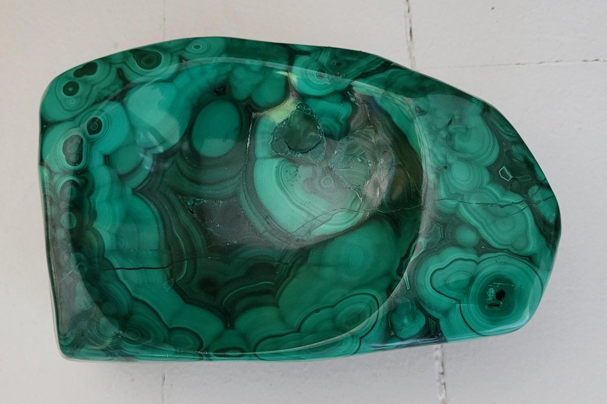 自家製絵の具 Malachite Genuine Ex Fine ハーフパン Empty Pocket, Malachite Ashtray From the 60s and 70s - Etsy