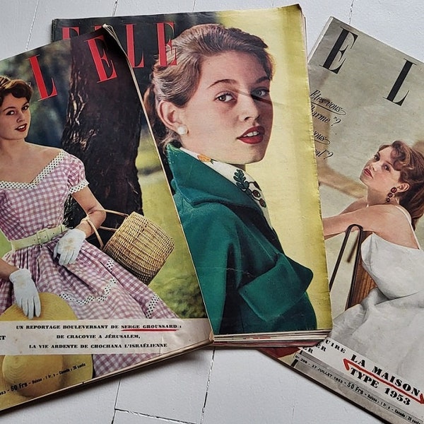 Magazines ELLE Brigitte Bardot