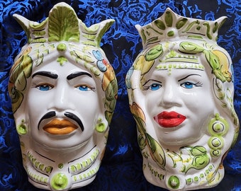 Sicilian Moorish Heads