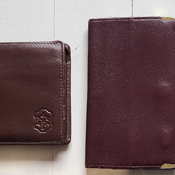 Leather wallets (Le Tanneur)