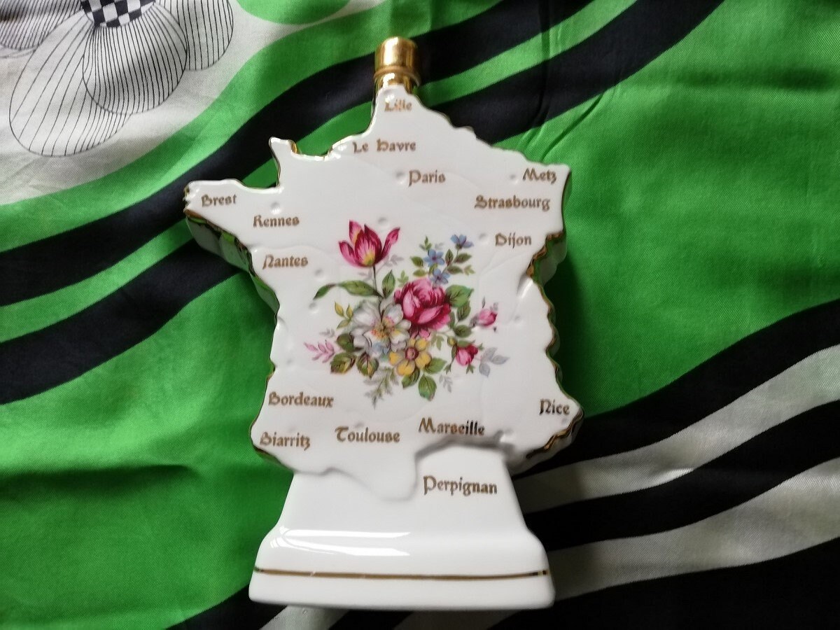 Bouteille France Annees 50 60 Porcelaine
