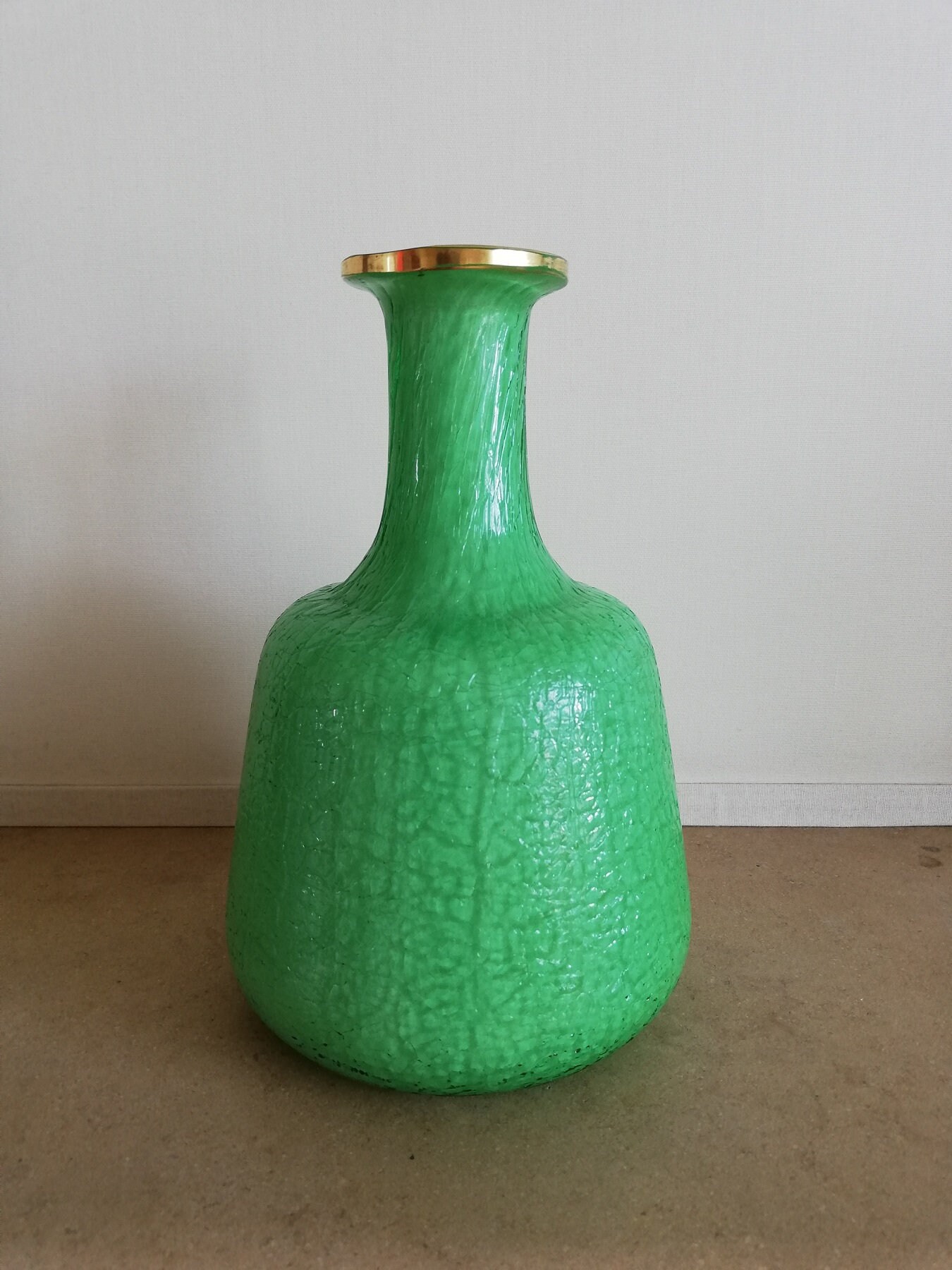 Carafe de Nuit en Opaline Ouraline Perlée