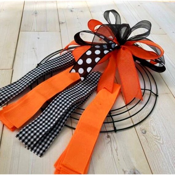 Halloween Wreath Kit Wreath Supplies Summer Craft Kit DYI Etsy