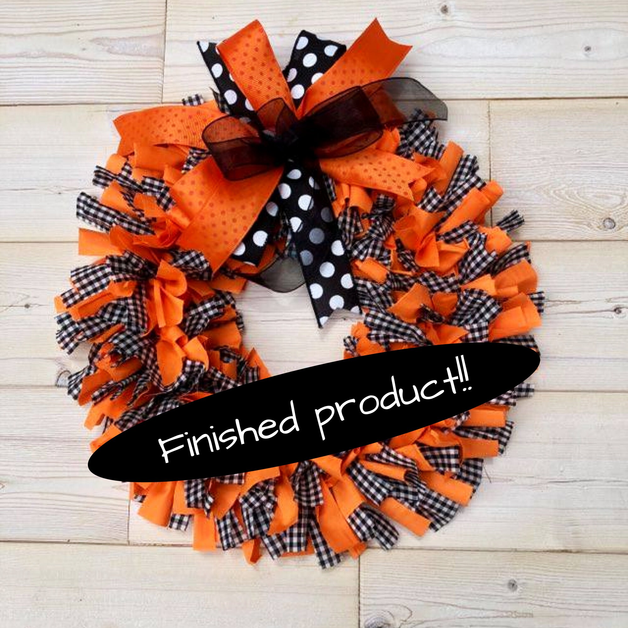 Halloween Wreath Kit Wreath Supplies Summer Craft Kit DYI Etsy UK