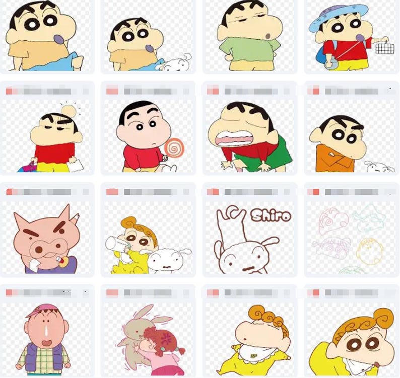 Crayon Shin-chan Png Download 260, Character Collection Clipart ...