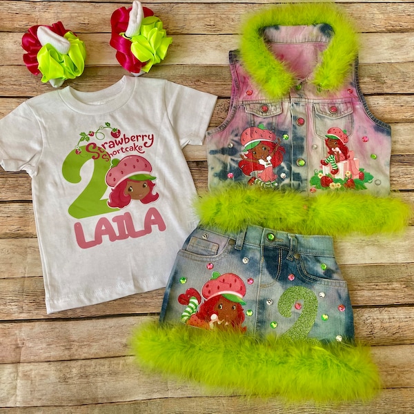 Baby Strawberry Short Set main image 0