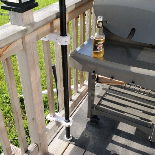 Patio Deck Umbrella Holder Outdoor Umbrella Base and Mount Etsy