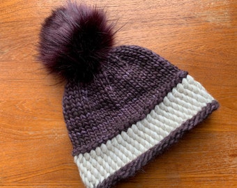 Merino Sandstorm Brim beanie