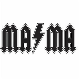 ACDC Mama SVG File