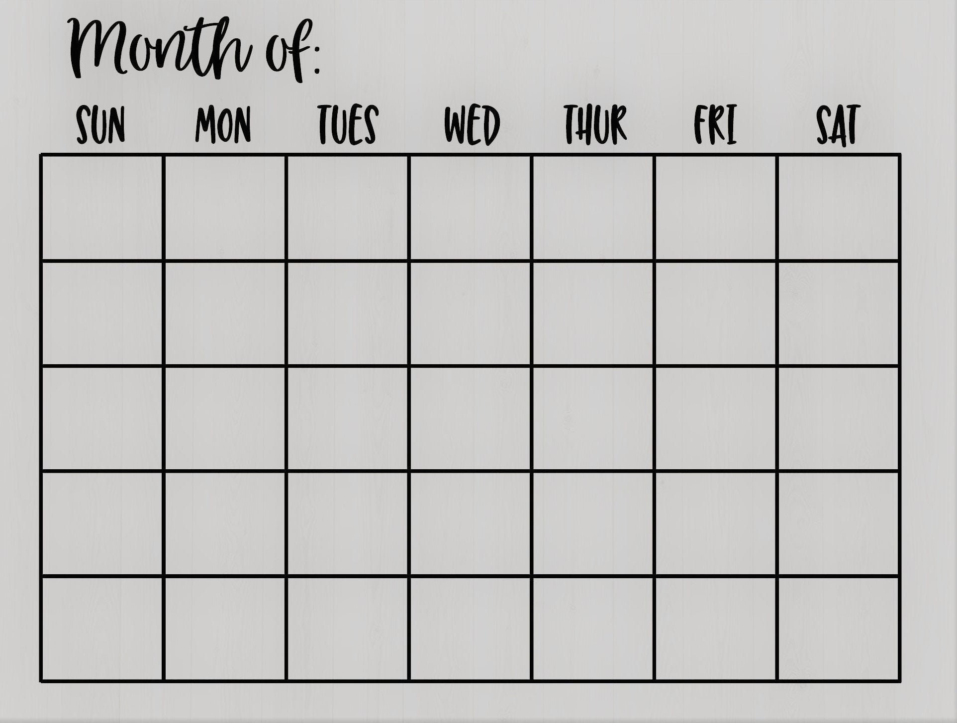 Cricut Template Svg File Calendar Svg Free - prntbl