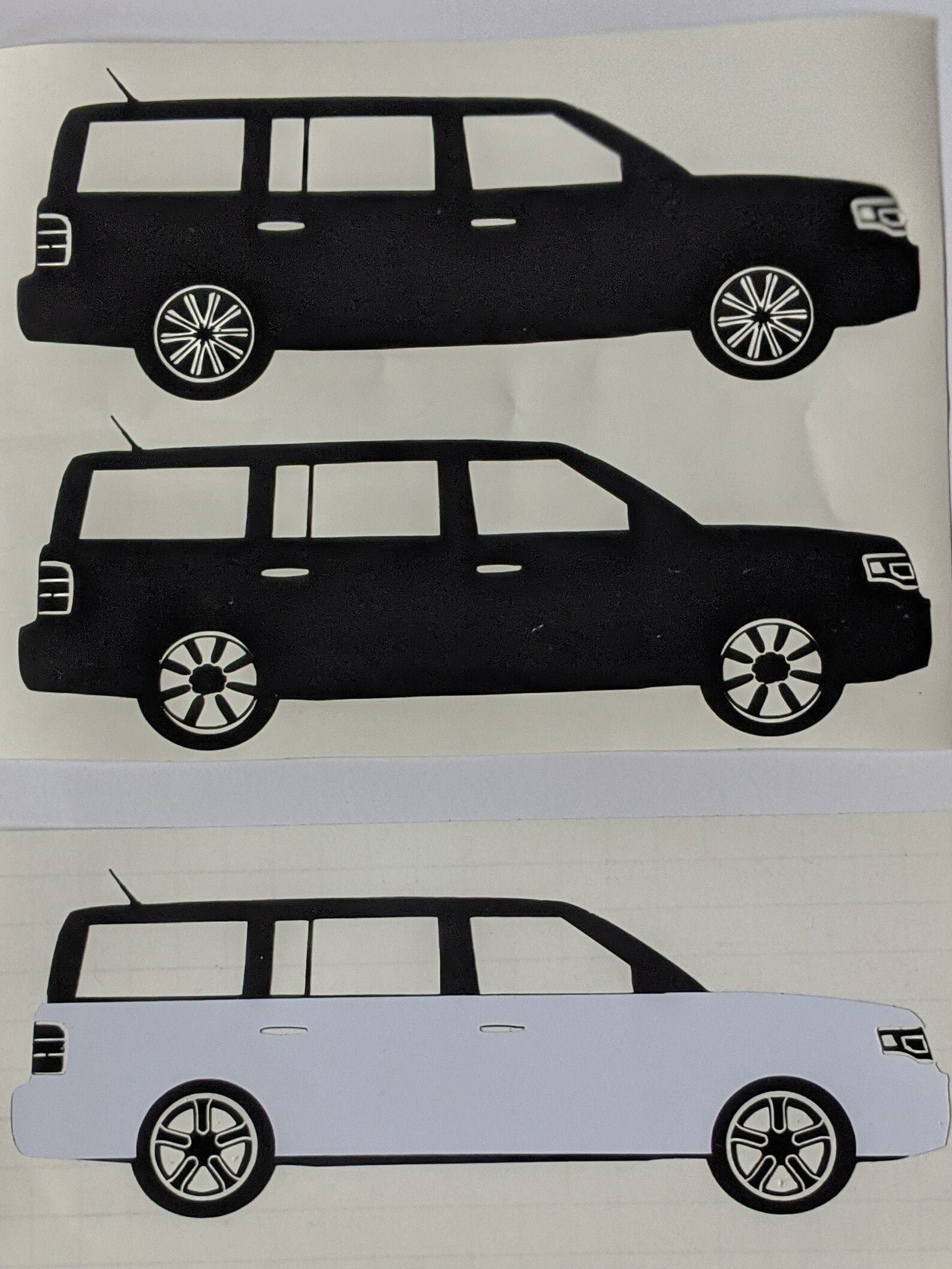 Ford Flex Stickers Custom Ford Flex Stickers Choose Your Etsy