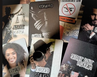 Echoes of the Unsolved - True Crime Oracle Deck (180 Cards) - Etsy