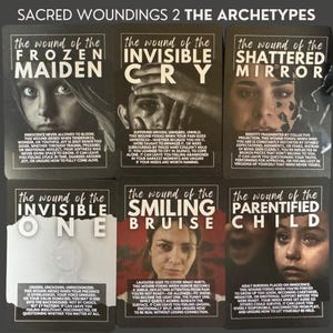 Archétypes Blessures sacrées - Deck Oracle de 89 cartes