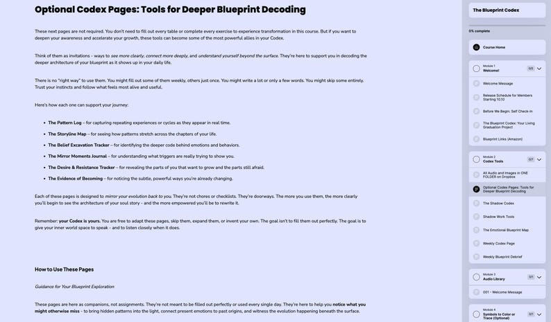 The Blueprint Codex - A 3-month Soul-decoding Journey to Map Patterns ...