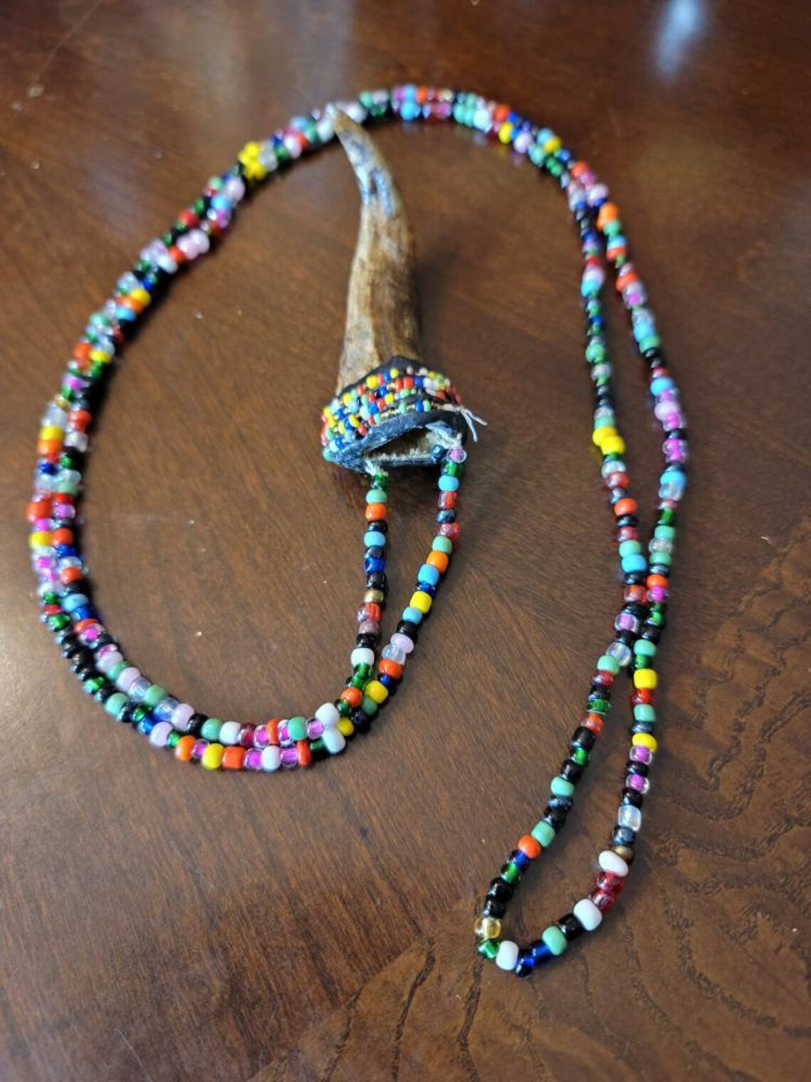 Necklace of Osain Santeria / Flag necklace amulet Palo Mayombe | Etsy