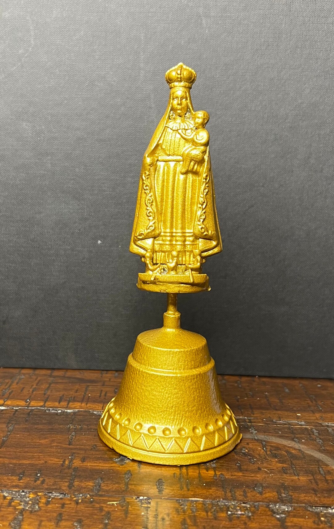 Bronze Bell / Bronze Bell virgen Del Cobre 6.5 Etsy