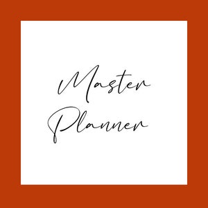 Hochzeitsplanung Master Excel Template (Excel-Datei)