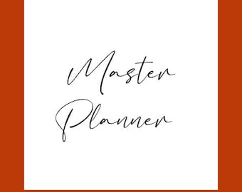Wedding Planning Master Excel Sheet Template