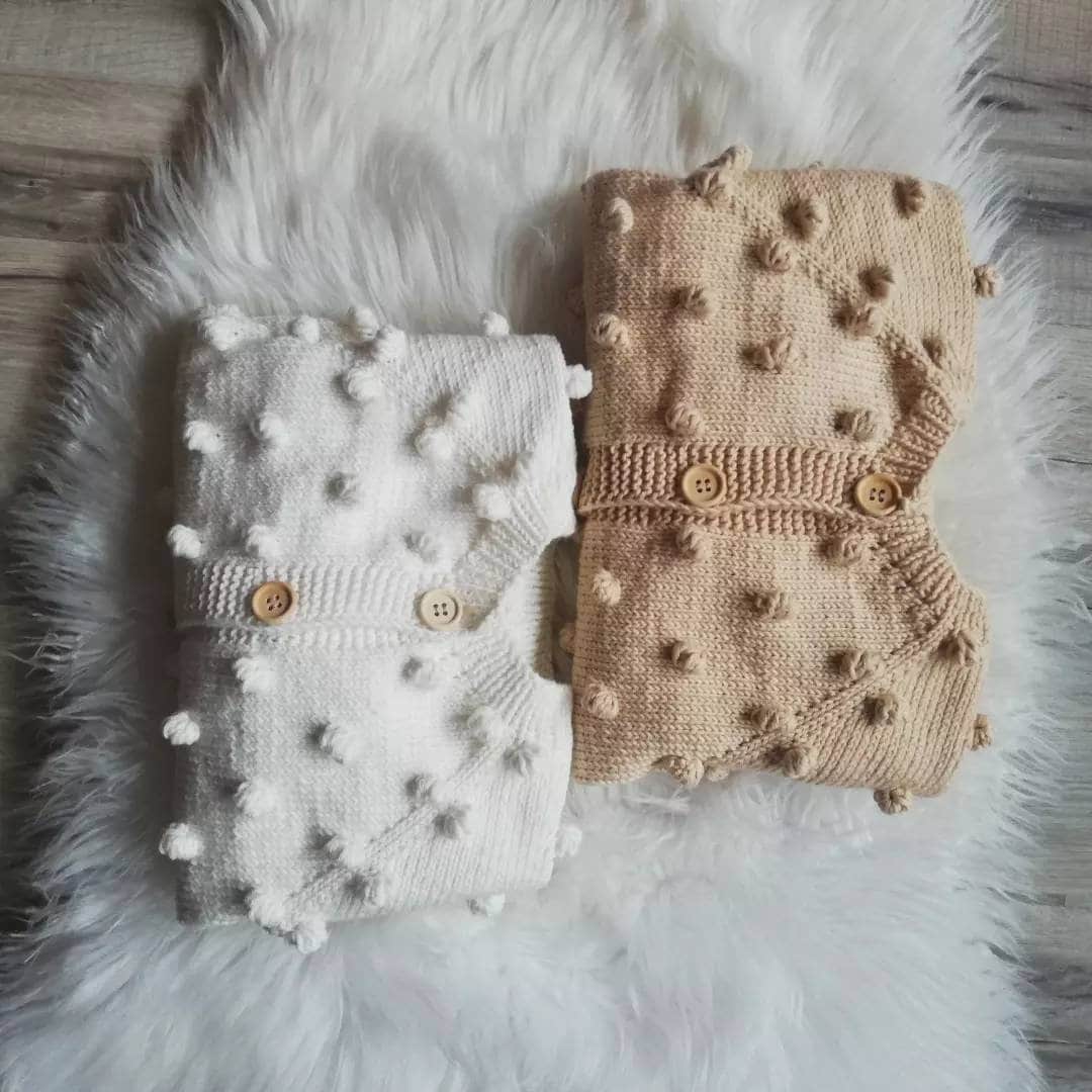 Baby Popcorn Cardigan