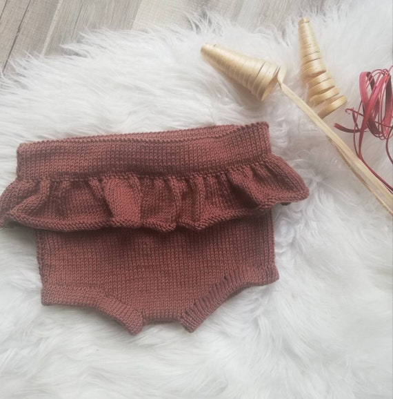 Baby Panties With Ruffles Made of Organic Cotton Etsy