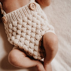 Newborn Romper Knit image 5