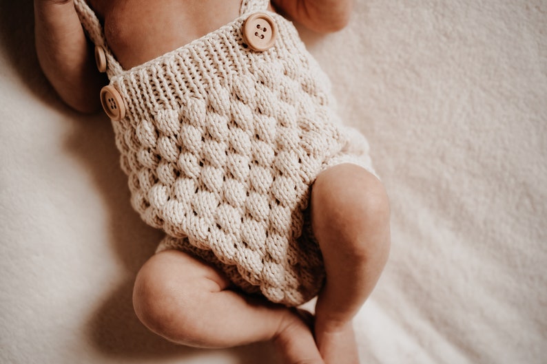 Newborn Romper Knit image 5