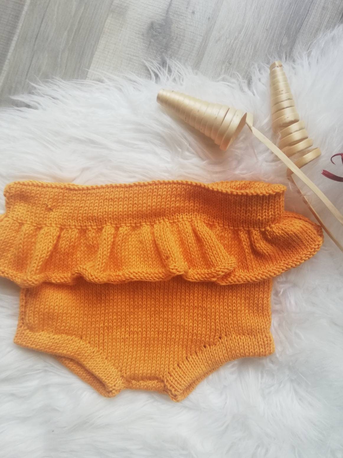 Baby Panties With Ruffles Made of Organic Cotton Etsy