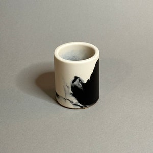 Unique Small Pot Handcrafted from Jesmonite / Marble Home Decor / Plant Pot / Housewarming Gift / Interior Styling / Birthday Gift