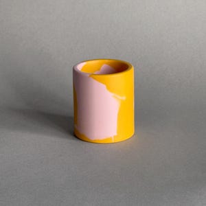 Unique Small Pot Handcrafted from Jesmonite / Marble Home Decor / Plant Pot / Housewarming Gift / Interior Styling / Birthday Gift