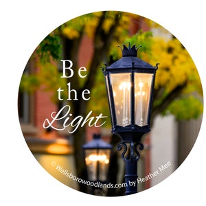 Be the Light Sun Catcher Ornaments