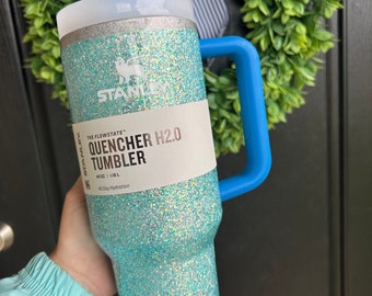 Glitter Stanley tumbler