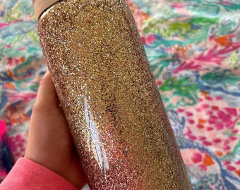Gold Glitter Owala