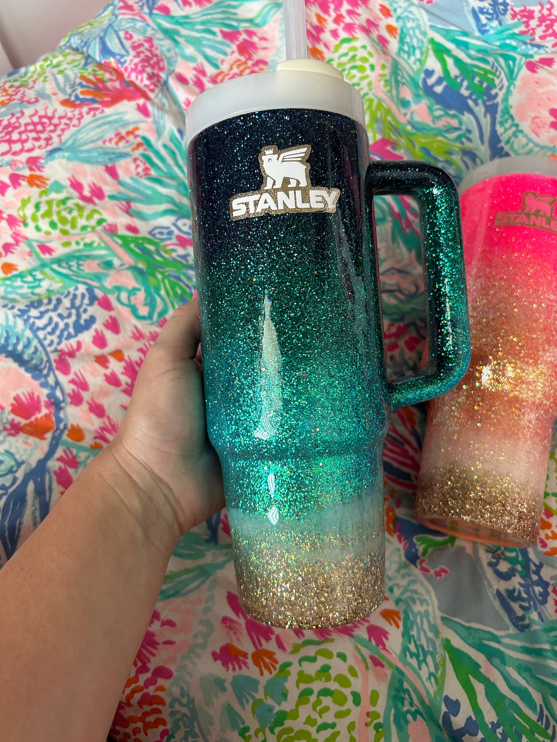 Cup Engraving Near Me Blingy Glitter Ombre Chunky/large Glitter - Main Image
