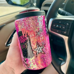 Glitter can cooler