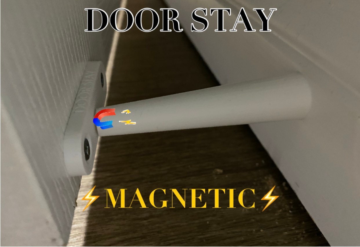 DOOR STAY Door Stop Door Knob Wall Protector Etsy