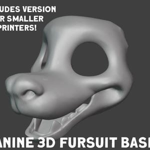 3D-model hondenbontpak basis: STL-bestand (digitale download)