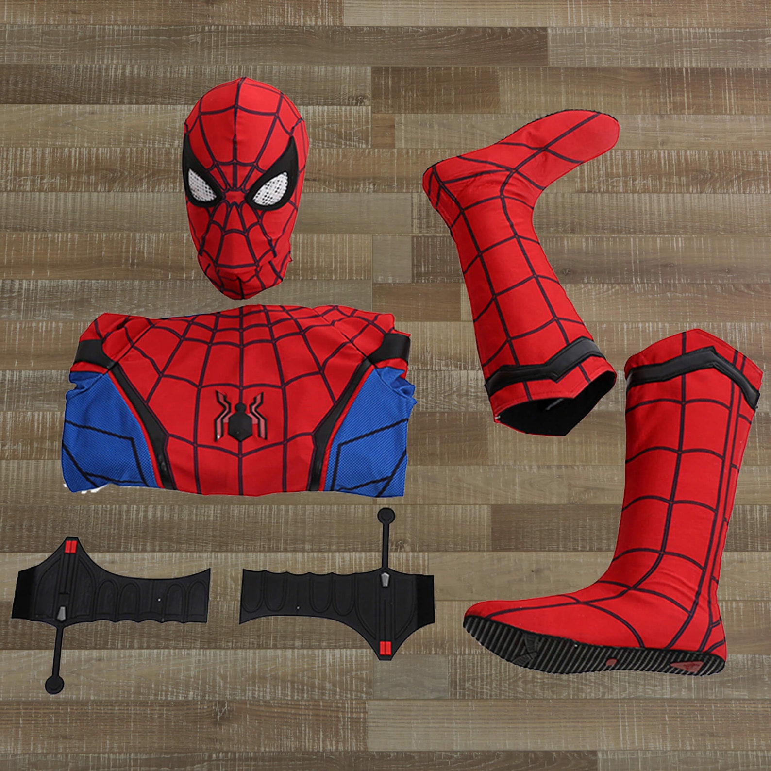 Spiderman Costume Cosplay Suit with Boots Men Etsy